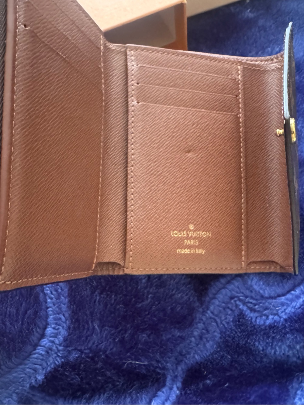 Louis Vuitton Monogram Envelope Wallet - Brown and Gold Hardware - Picture 6 of 6